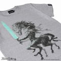 Bloodborne Torch Torch T-shirt Collection: Ludwig, The Holy Blade Heather Gray (M Size) thumbnail 2