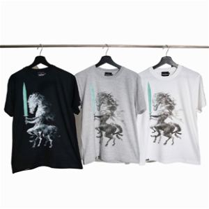 Bloodborne Torch Torch T-shirt Collection: Ludwig, The Holy Blade Heather Gray (M Size)