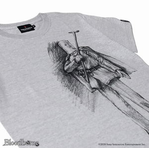 Bloodborne Torch Torch T-shirt Collection: Valtr, Master Of The League Heather Gray (S Size)_