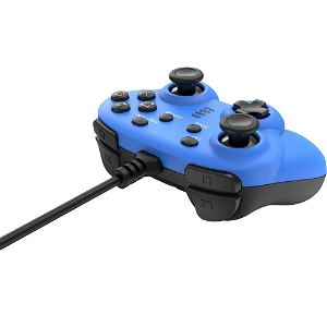 CYBER ・ Wired Controller Mini for PlayStation 4 / Nintendo Switch (Blue)