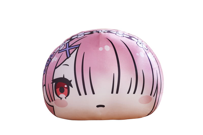 Re:Zero kara Hajimeru Isekai Seikatsu: Ram Big Mochi Petit Marukko Sofa Cushion image 1