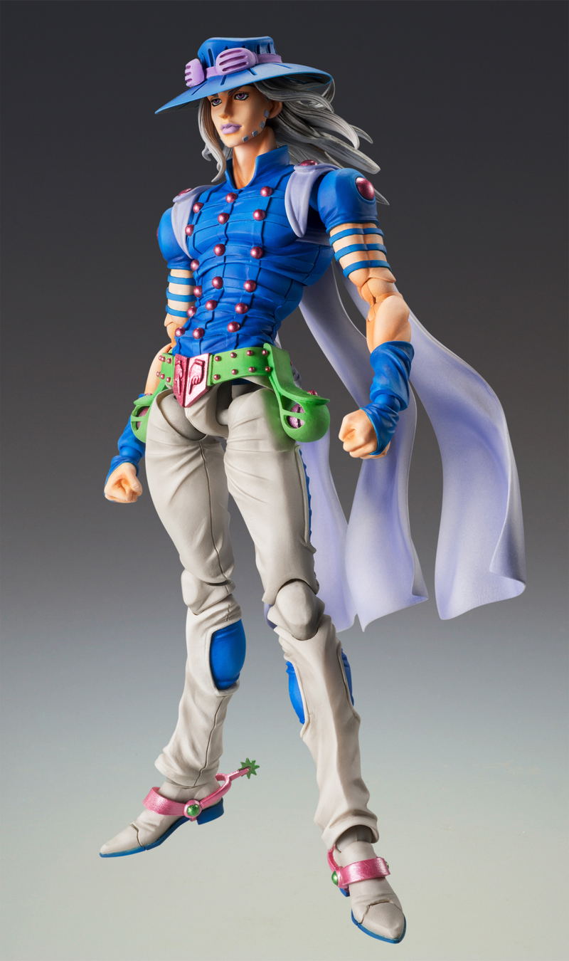 Super Action Statue Big JoJo's Bizarre Adventure Part VII - Steel Ball Run: Gyro Zeppeli Second (Re-run) image 2