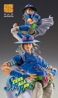 Super Action Statue Big JoJo's Bizarre Adventure Part VII - Steel Ball Run: Gyro Zeppeli Second (Re-run) thumbnail 5