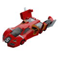 Variable Action Kit Future GPX Cyber Formula 1/43 Scale Model Kit: Fire Superion G.T.R thumbnail 2