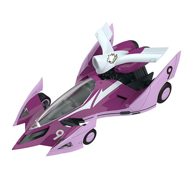 Variable Action Kit Future GPX Cyber Formula 1/43 Scale Model Kit: Aoi Stealth Jaguar Z7 image 2