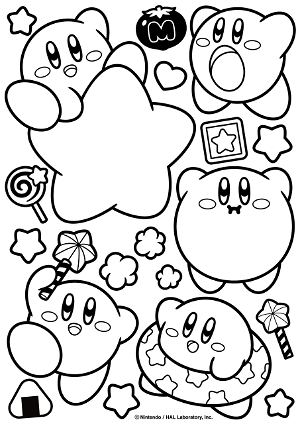 Kirby's Holly Holographic Art Sticker
