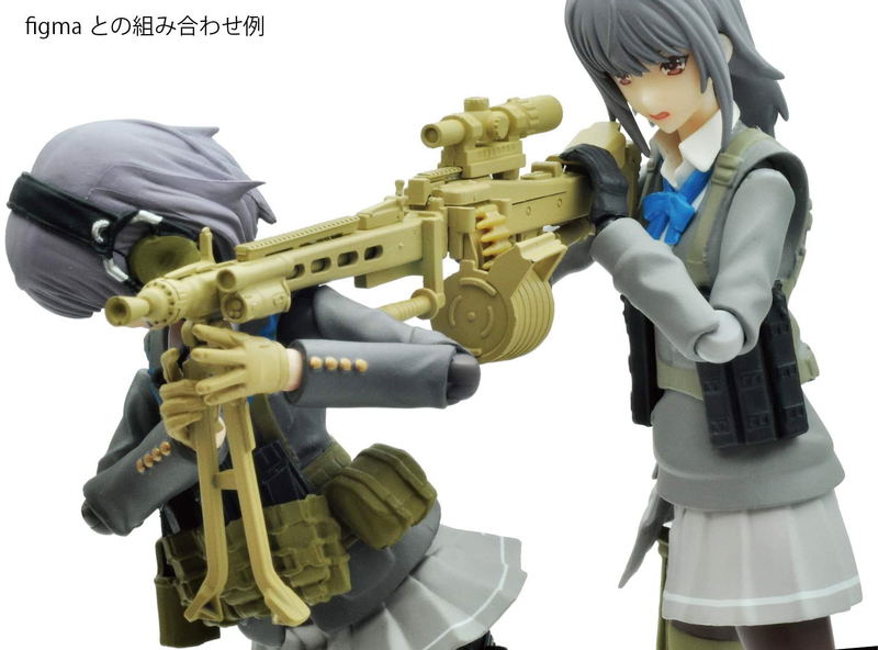 Little Armory LA064 1/12 Scale Model Kit: MG3KWS Type image 13