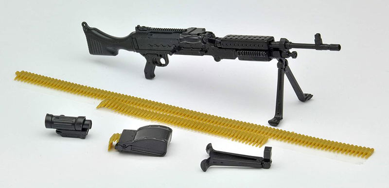 Little Armory LS03 1/12 Scale Model Kit: M240 Nishibe Ai Mission Pack image 14