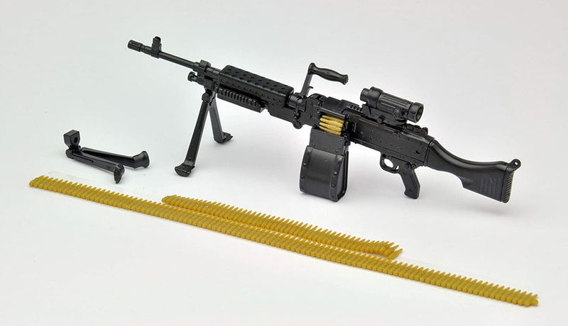 Little Armory LS03 1/12 Scale Model Kit: M240 Nishibe Ai Mission Pack image 6