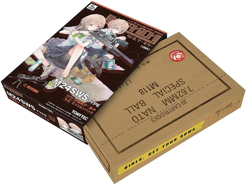 Little Armory LS04 1/12 Scale Model Kit: M24 Sawashiro Touko Shouko Mission Pack image 1