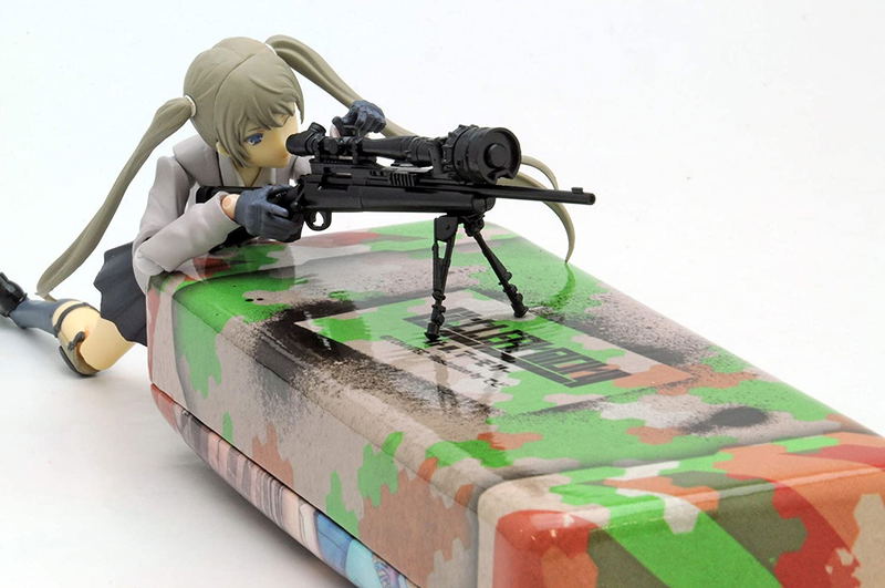 Little Armory LS04 1/12 Scale Model Kit: M24 Sawashiro Touko Shouko Mission Pack image 14