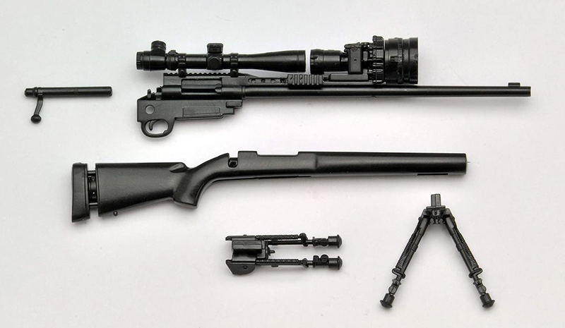 Little Armory LS04 1/12 Scale Model Kit: M24 Sawashiro Touko Shouko Mission Pack image 18