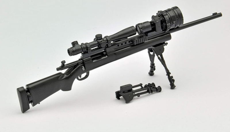 Little Armory LS04 1/12 Scale Model Kit: M24 Sawashiro Touko Shouko Mission Pack image 6