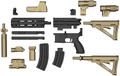 LittleArmory LADF08 Girls' Frontline 1/12 Scale Model Kit: 416 Type thumbnail 10