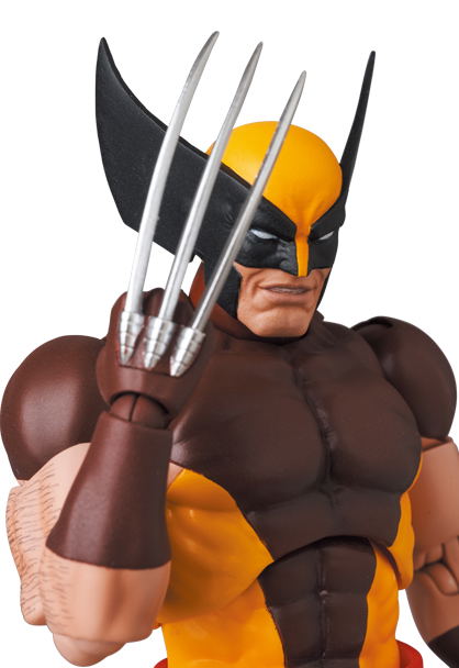 MAFEX X-Men: Wolverine Brown Comic Ver. image 2