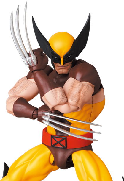 MAFEX X-Men: Wolverine Brown Comic Ver. image 9