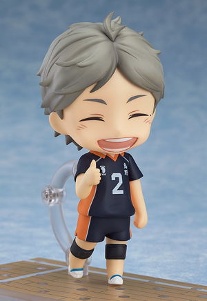 Nendoroid No. 665 Haikyu!! Karasuno High vs Shiratorizawa Academy: Koushi Sugawara [Good Smile Company Online Shop Limited Ver.] (Re-run)