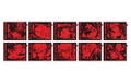Persona 5 Royal Rubber Coaster (Set of 10 Pieces) thumbnail 1