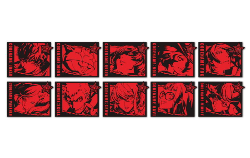 Persona 5 Royal Rubber Coaster (Set of 10 Pieces) image 1