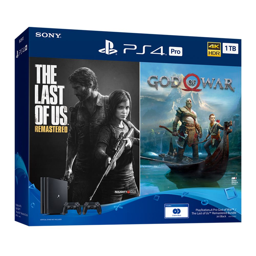 PlayStation 4 Pro 1TB HDD (God of War / The Last of Us Remastered)