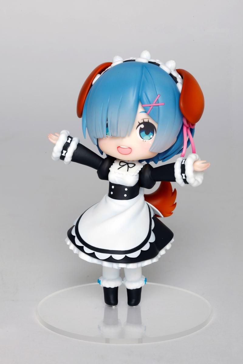 Re:Zero kara Hajimeru Isekai Seikatsu Crystal Figure: Rem Dog Ears Ver. image 1