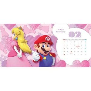 Super Mario Desktop Calendar 2021