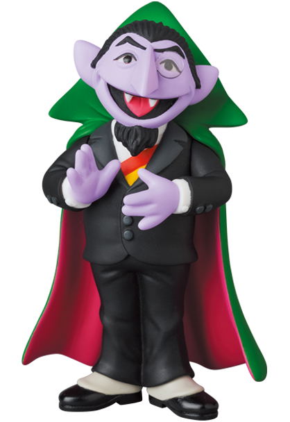 Ultra Detail Figure No. 580 Sesame Street Series 2: Count von Count image 1