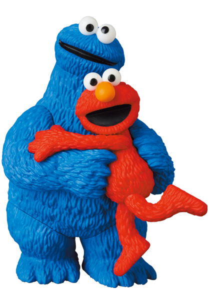 Ultra Detail Figure No. 582 Sesame Street Series 2: Elmo & Cookie Monster image 1