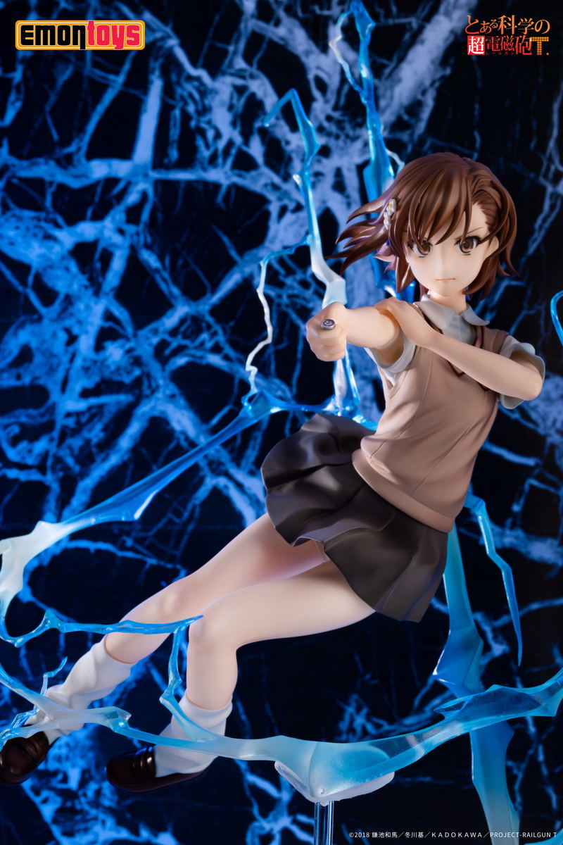 A Certain Scientific Railgun T 1/7 Scale Pre-Painted Figure: Mikoto Misaka image 13