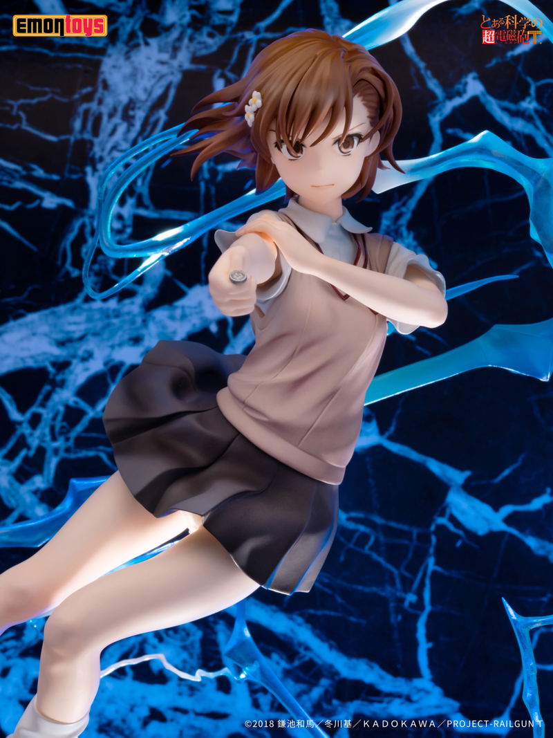 A Certain Scientific Railgun T 1/7 Scale Pre-Painted Figure: Mikoto Misaka image 14