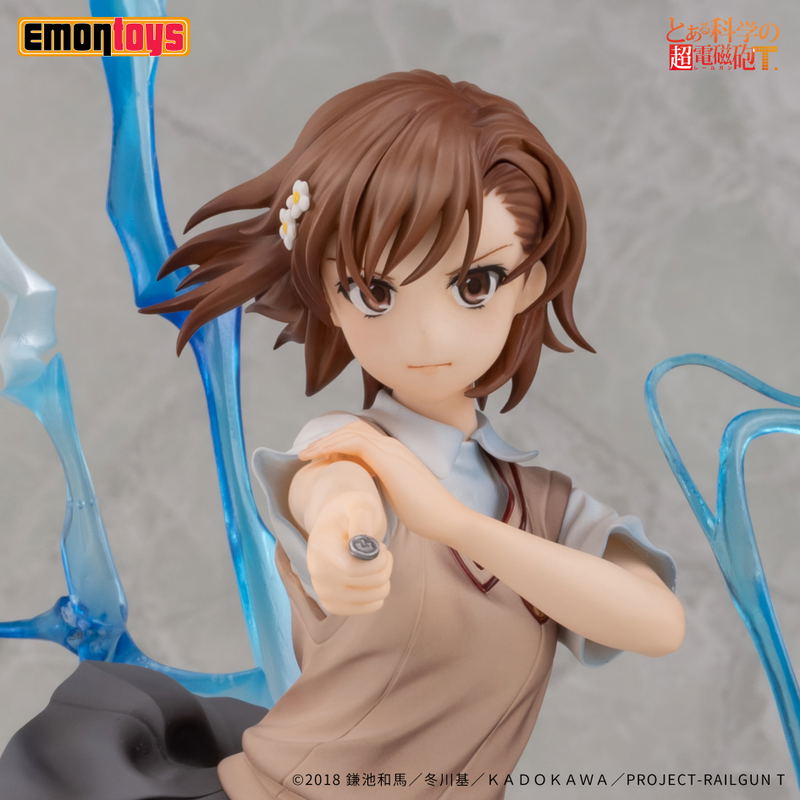 A Certain Scientific Railgun T 1/7 Scale Pre-Painted Figure: Mikoto Misaka image 16