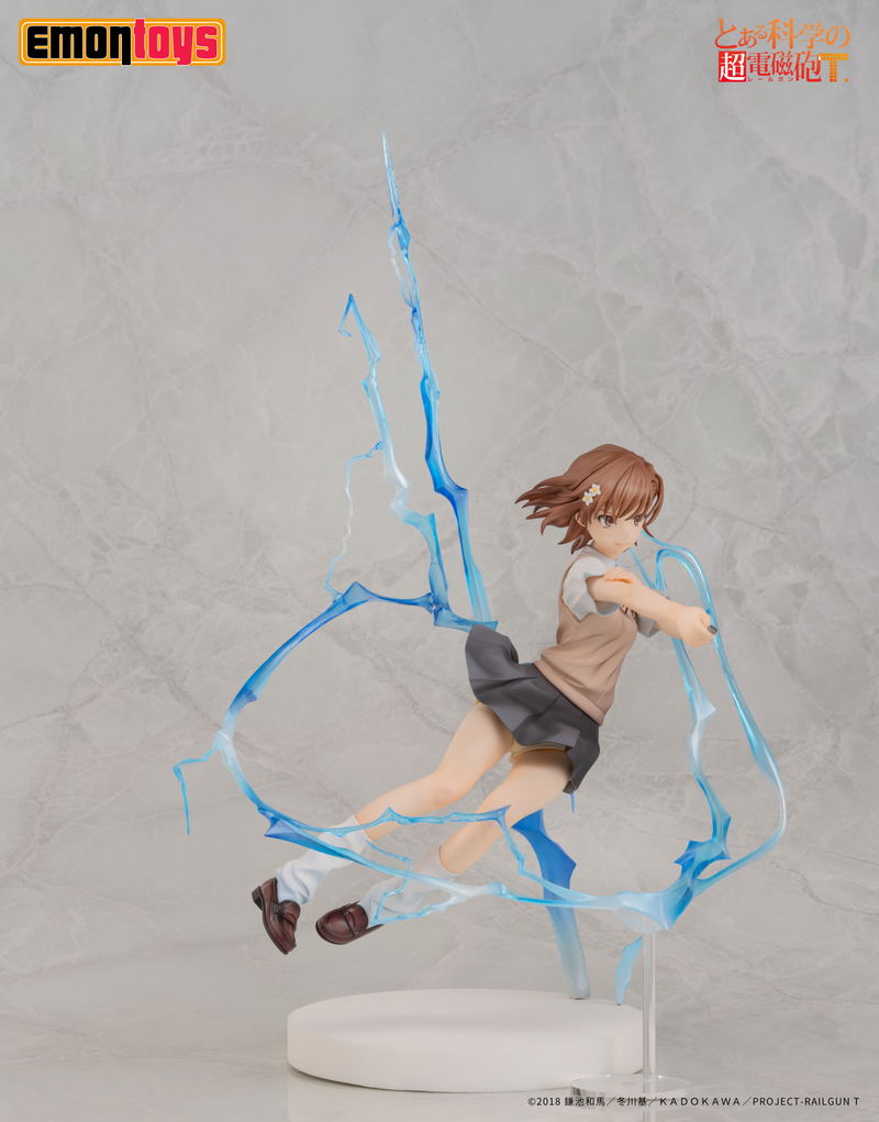 A Certain Scientific Railgun T 1/7 Scale Pre-Painted Figure: Mikoto Misaka image 8