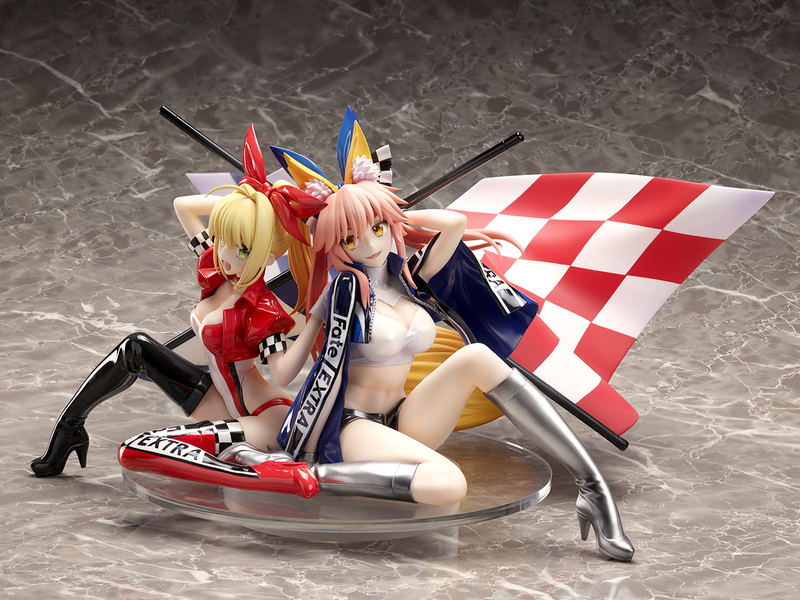 Fate/Extra 1/7 Scale Pre-Painted Figure: Nero Claudius & Tamamo-no-Mae Type-Moon Racing Ver. image 4