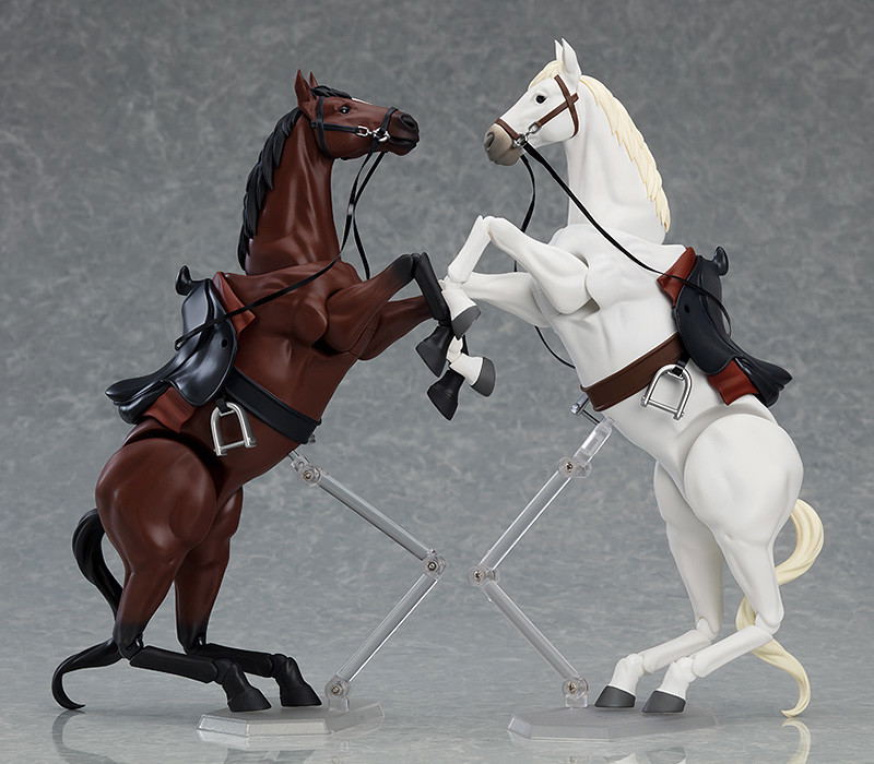 Figma　馬　version.2 　490b 490 figma No. 490: Horse Ver. 2 (Chestnut) [Good Smile Company Online