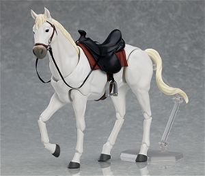 figma No. 490b: Horse Ver. 2 (White) [Good Smile Company Online Shop Limited Ver.]