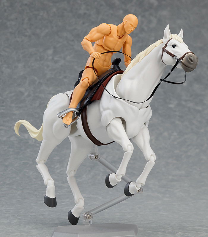 Figma　馬　version.2 　490b 490 figma No. 490b: Horse Ver. 2 (White) [Good Smile Company Online