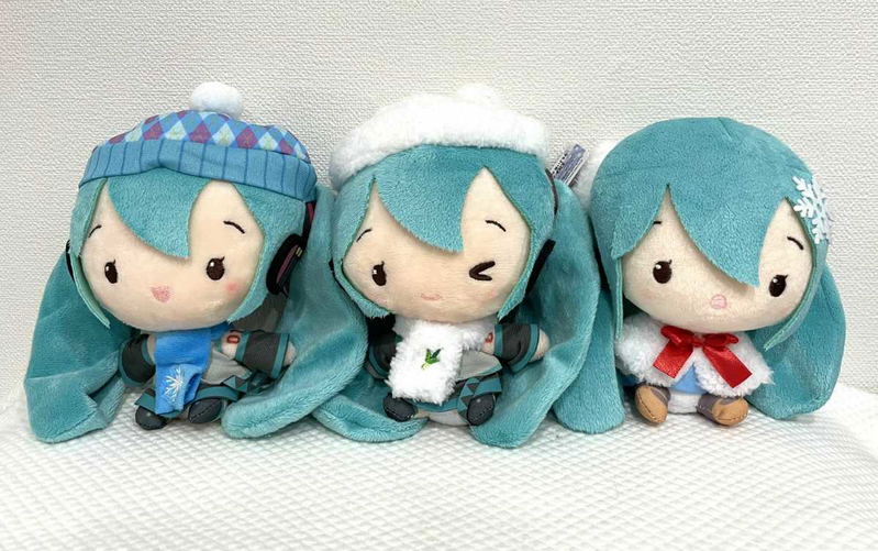 Hatsune Miku Cute Plush Winter Ver. (C) image 2