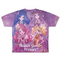 Healin' Good PreCure Double-sided Full Graphic T-shirt (L Size)