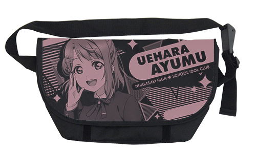 Love Live! Nijigasaki High School Idol Club - Ayumu Uehara Messenger Bag Black image 1
