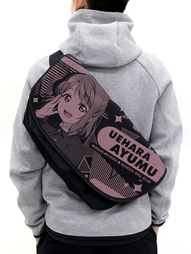 Love Live! Nijigasaki High School Idol Club - Ayumu Uehara Messenger Bag Black image 3