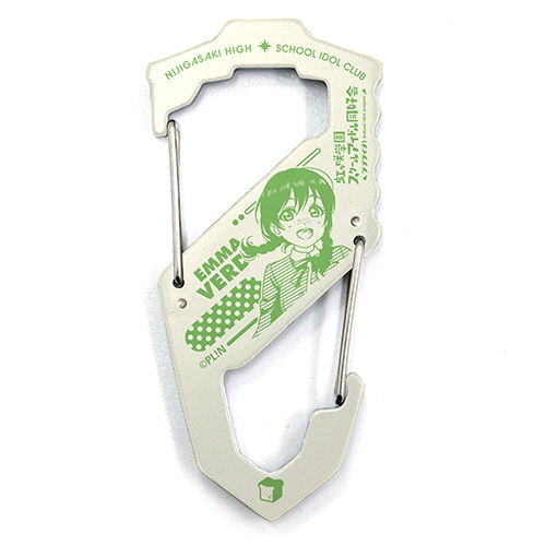 Love Live! Nijigasaki High School Idol Club - Emma Verde Carabiner S Type White image 1