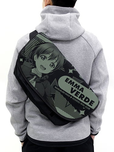 Love Live! Nijigasaki High School Idol Club - Emma Verde Messenger Bag Black image 3