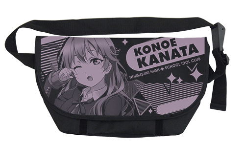 Love Live! Nijigasaki High School Idol Club - Kanata Konoe Messenger Bag Black image 1