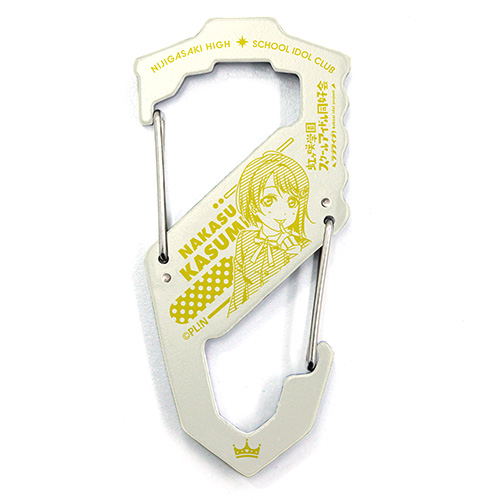 Love Live! Nijigasaki High School Idol Club - Kasumi Nakasu Carabiner S Type White image 1