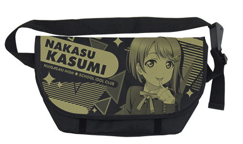 Love Live! Nijigasaki High School Idol Club - Kasumi Nakasu Messenger Bag Black image 1