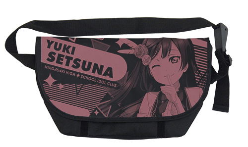 Love Live! Nijigasaki High School Idol Club - Setsuna Yuki Messenger Bag Black image 1