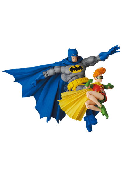 MAFEX Batman The Dark Knight Returns: Batman Blue Ver. & Robin (The Dark Knight Returns) image 2
