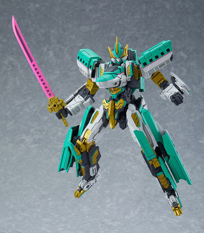 MODEROID Shinkansen Henkei Robo Shinkalion: Shinkalion E5 Hayabusa Mk II image 2