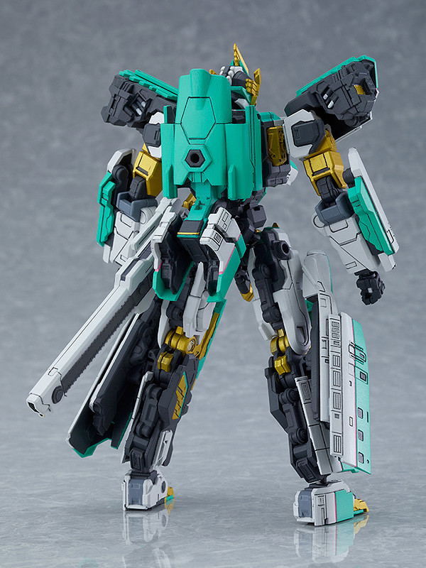 MODEROID Shinkansen Henkei Robo Shinkalion: Shinkalion E5 Hayabusa Mk II image 3