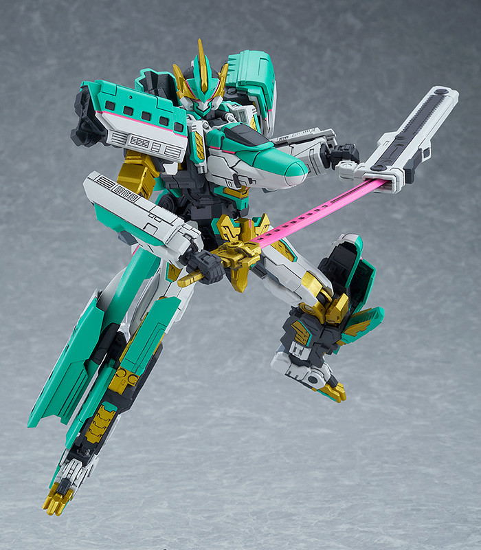 MODEROID Shinkansen Henkei Robo Shinkalion: Shinkalion E5 Hayabusa Mk II image 7